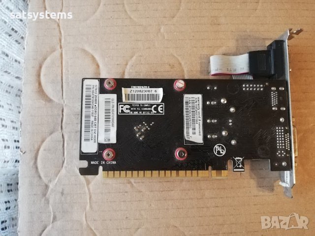 Видео карта NVidia GeForce Palit GT610 HDMI 2048MB GDDR3 64bit PCI-E, снимка 8 - Видеокарти - 43534011