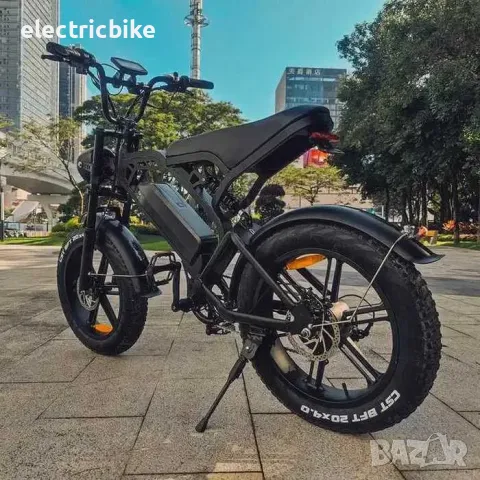Електрически велосипед, Electric V8, 750W, 15.AH, Черен цвят, снимка 8 - Велосипеди - 47387194