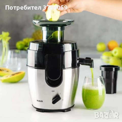 Сокоизстисквачка MUHLER MJ-696, снимка 3 - Сокоизстисквачки и цитрус преси - 51474400