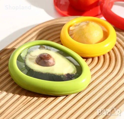 Прозрачна фолиева кутия за съхранение на плодве и зеленчуци, снимка 4 - Кутии за храна - 43950554