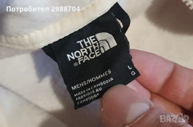 Зимен полар The North Face White Snow , снимка 4 - Пуловери - 49417554