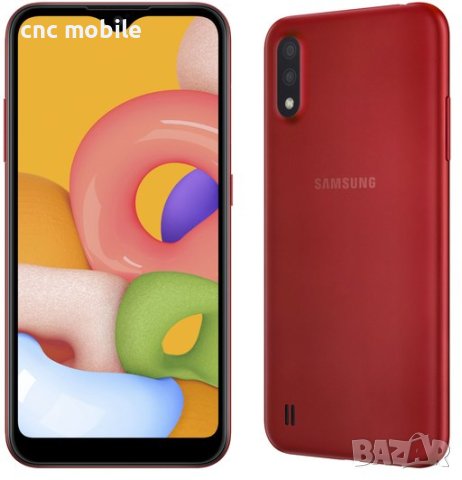 Samsung Galaxy A01 2020 - Samsung SM-A 015F - Samsung A01 2020 - Samsung A01 дисплей, снимка 2 - Резервни части за телефони - 40594644