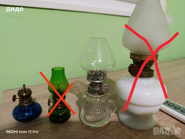 Мини газени лампи 