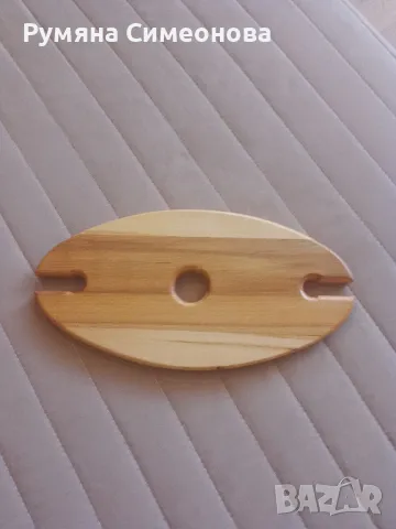 Поставка за вино с две чаши , снимка 2 - Декорация за дома - 48086394