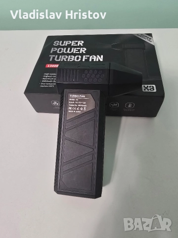 Оригинален Въздушен вентилатор - Turbo Fan X3, снимка 2 - Друга електроника - 52656890
