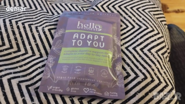 Hello Wellness Adapt to You Пълна храносмилателна добавка подкрепа на капсули, снимка 5 - Хранителни добавки - 43018580