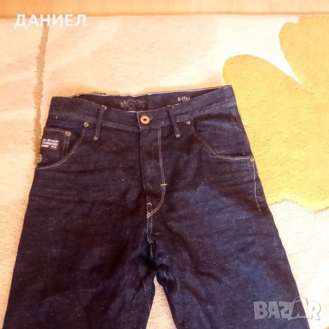 Оригинални Мъжки дънки G-Star Raw нимер W29/L34, снимка 5 - Дънки - 28748150