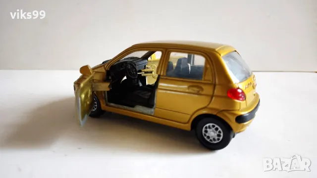 Daewoo Matiz CM Toys Made in Korea Мащаб 1:32, снимка 2 - Колекции - 48837353