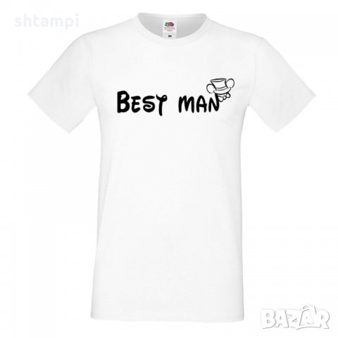 Мъжка тениска за ергенско парти BESTMAN Disney 01