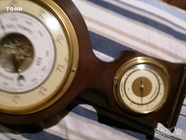 Часовник термометър и барометъра, снимка 6 - Антикварни и старинни предмети - 33485444