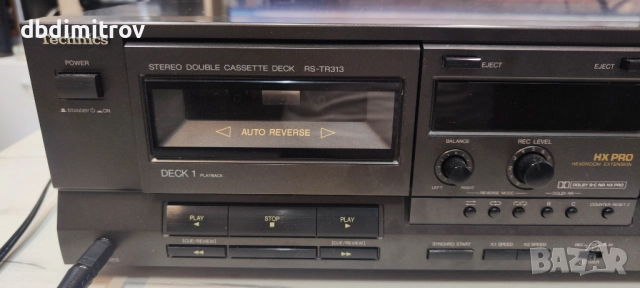 Продавам касетен дек Technics RS-TR313, снимка 2 - Декове - 52680848