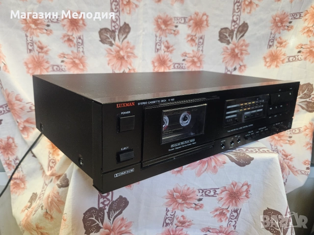 Касетен дек LUXMAN K-100 В отлично техническо и визуално състояние., снимка 9 - Декове - 51874328