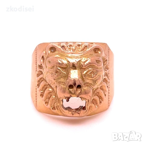 Златен мъжки пръстен 12,13гр. размер:69 14кр. проба:585 модел:36149-6