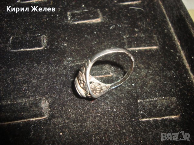 СТАРИНЕН МАЙСТОРСКА РЕТРО АРТ ИЗРАБОТКА ВИНТИДЖ ПРЪСТЕН ФИЛИГРАНЕН МОДЕЛ РЯДЪК 22236, снимка 11 - Антикварни и старинни предмети - 33046994