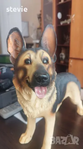 Градинска фигура на немска овчарка, снимка 4 - Колекции - 50341020