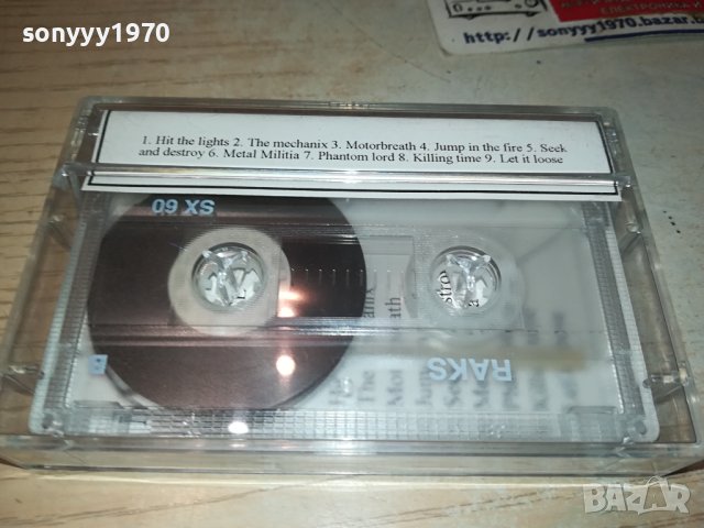 METALLICA-КАСЕТА 1312231850, снимка 4 - Аудио касети - 43399274