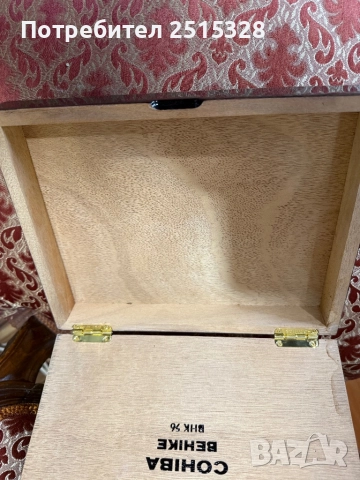 оригинални 2 бр кутий хумидори за пури cohiba behike 54/56, снимка 5 - Табакери - 52441233