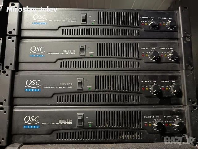 стъпало Qsc 850, снимка 5 - Ресийвъри, усилватели, смесителни пултове - 49887120