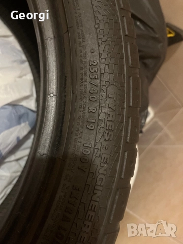 Гуми 19 цола-255/40/19 ,4 броя, снимка 3 - Гуми и джанти - 52578626