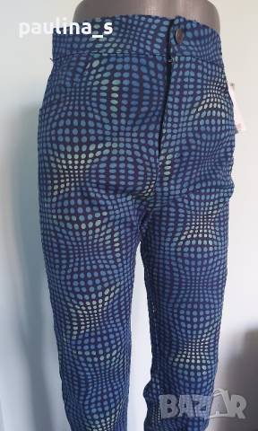 Два чифта еластични дънкови панталони "Pull & Bear" "Please" jeans , снимка 5 - Панталони - 44921414