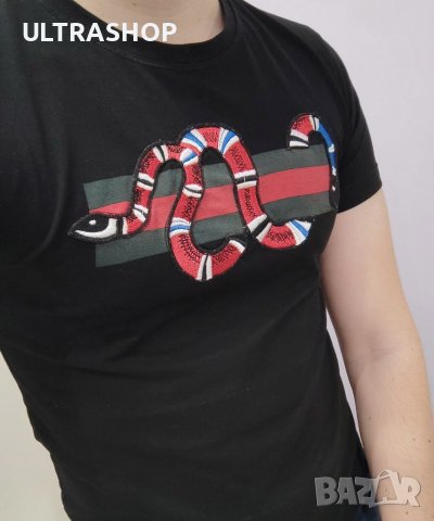 Gucci S размер Мъжка тениска , снимка 4 - Тениски - 39385494