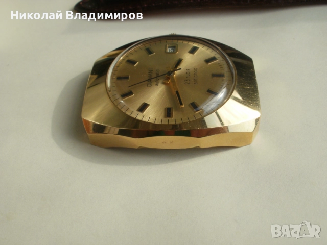 Diamant руски мъжки часовник рядък модел отлично състояние, снимка 5 - Мъжки - 51477061