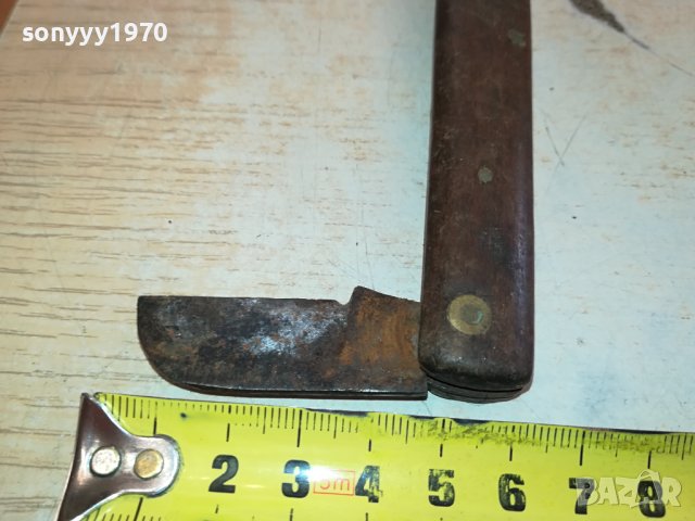 СТАРА НОЖКА-РЕЛИКВА АНТИКА 2612231455, снимка 14 - Антикварни и старинни предмети - 43552035