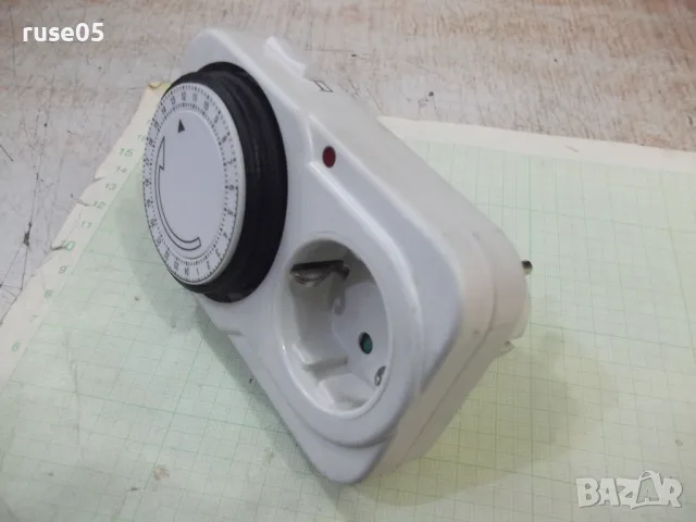 Контакт "TS-MD3" с механичен таймер , 24 часов работещ, снимка 7 - Ключове, контакти, щепсели - 47558955