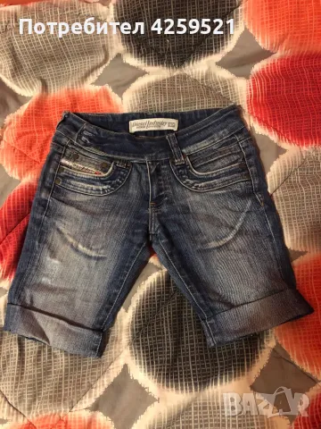 Дамски къси панталонки на Diesel, снимка 2 - Къси панталони и бермуди - 49183488