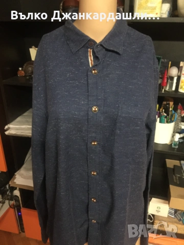 Зимна мъжка риза Massimo Dutti, размер L, снимка 9 - Ризи - 53151173