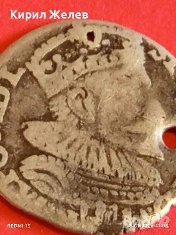 Сребърна монета 3 гроша 1594г. Сигизмунд трети Полша за КОЛЕКЦИЯ 52955, снимка 9 - Нумизматика и бонистика - 53106411