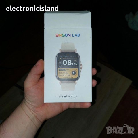 Нов Смарт Часовник Smart Watch Simson Lab 1,44" цветен екран Full Touch Dial Bluetooth разговори, снимка 8 - Смарт гривни - 43203364