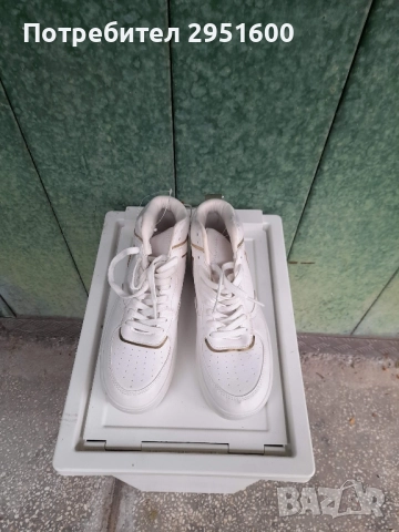 Нови бели високи маратонки марка WAIKIKI, н.38, снимка 2 - Маратонки - 51859978