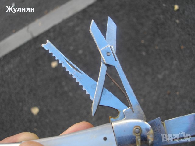 КОЛЕКЦИОНЕРСКО ДЖОБНО НОЖЧЕ , снимка 6 - Антикварни и старинни предмети - 37992129