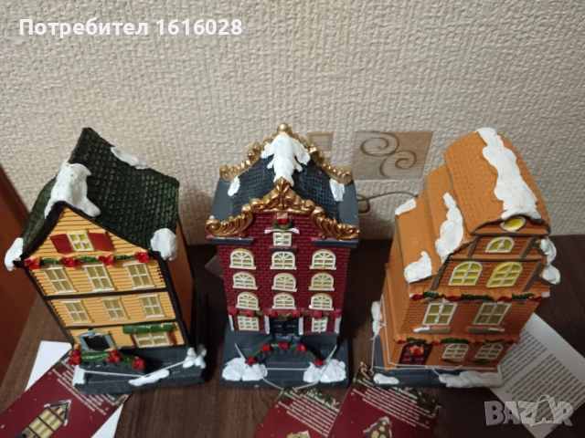Нови LED светещи Къщи за изграждане на Коледни селца., снимка 8 - Ракли - 51007657