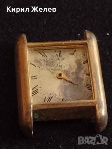 Стар рядък дамски часовник за части позлатена рамка 42609, снимка 2 - Други ценни предмети - 43759408