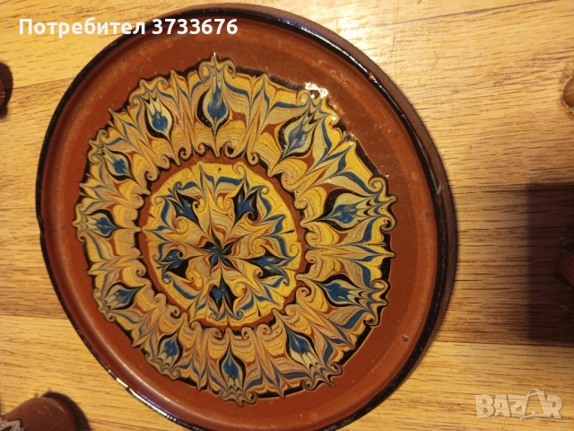 Елегантен керамичен сервиз за поднасяне на ликьор. Ръчно рисувани уникални шарки.  ни ни