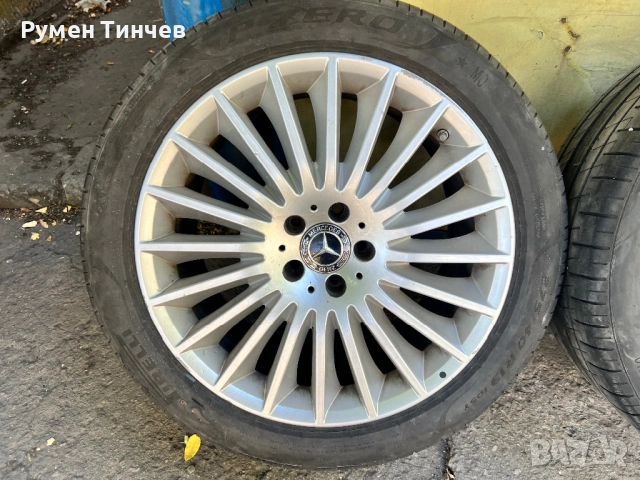 Пригинални джанти с гуми за Мерцедес 19ки, снимка 2 - Гуми и джанти - 51769774