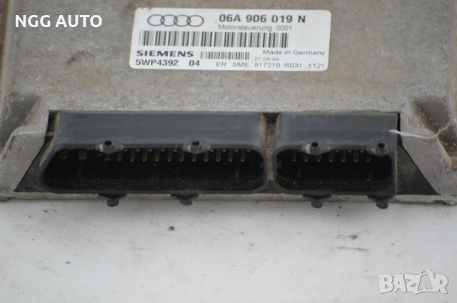 Компютър Двигател ECU Siemens 5WP4392 04, 06A 906 019 N за Audi 1.6, снимка 3 - Части - 39772011