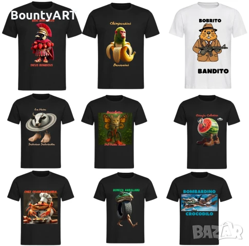 Детски тенискиенискi Italian Brainrot, снимка 3 - Детски тениски и потници - 50927340