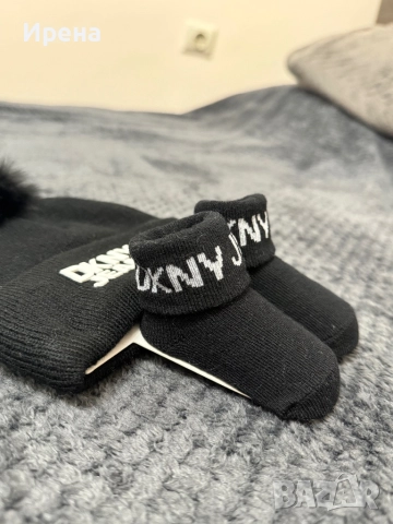 Бебешки комплекти (шапки +чорапки) тип терлички, снимка 11 - Бебешки шапки - 52381733