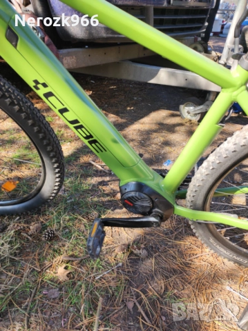 CUBE ЕЛЕКТРИЧЕСКИ ВЕЛОСИПЕД С ТВЪРДА РАМКА 29``, снимка 2 - Велосипеди - 52342568