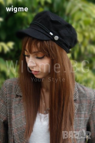 Дълга права кестенява перука с бреон Аделина, снимка 10 - Аксесоари за коса - 32378730