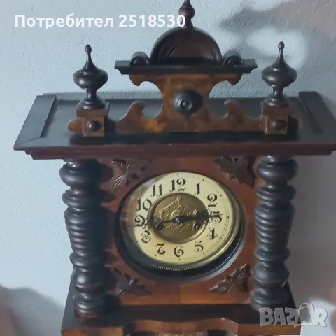 Старинен стенен часовник , снимка 9 - Антикварни и старинни предмети - 49306819