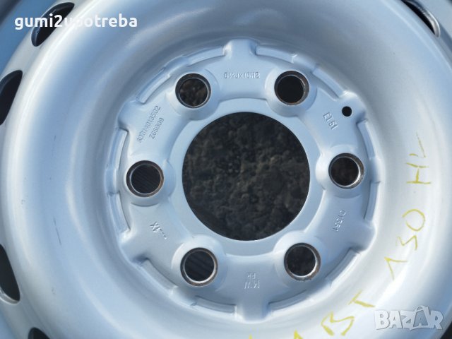 16 джанти 6х130 Спринтер Mercedes Sprinter 5,5J et51 Нови Оригинал, снимка 6 - Гуми и джанти - 39521637