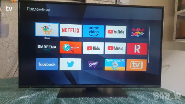 Panasonic 43 инча Панасоник 4K LED Smart HDR WiFi смарт лед - с нова подсветка!, снимка 3 - Телевизори - 50276478