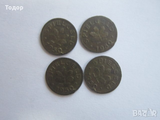 Стар немски жетон стари жетони , снимка 5 - Колекции - 35044145