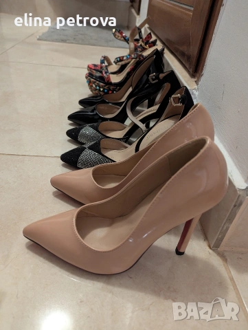 Чисто нови обувки носени веднъж. , снимка 2 - Дамски обувки на ток - 53450655