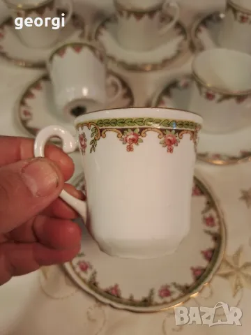 двоен сет за кафе Limoges 8/1, снимка 3 - Чаши - 49900481