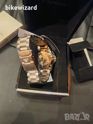 Emporio Armani - Sea Explorer 200m Automatic мъжки автоматичен часовник НОВ, снимка 6 - Мъжки - 53469389